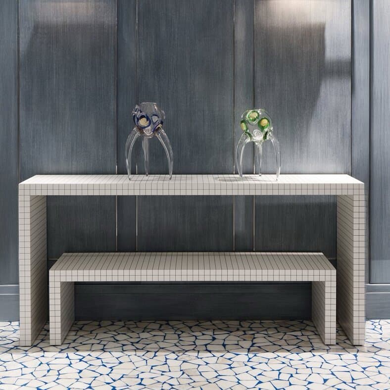 2025新作モデル Cattelan Italia | Valentino X Console | Interior Design テーブル・チェア・ハンモック